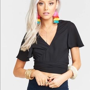 SMYM Wilson Tie Top NWOT